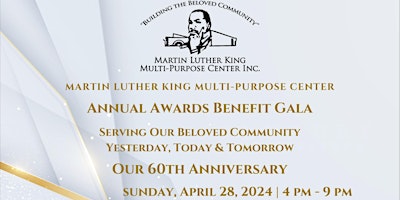 Imagem principal do evento Martin Luther King Multi-Purpose Center's 2024 Annual Awards Benefit Gala
