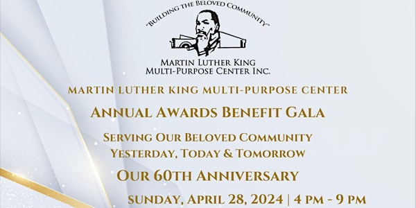 Martin Luther King Multi-Purpose Center's 2024 Annual Awards Benefit Gala