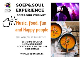 Primaire afbeelding van Soep&Soul Experience Life Music editie Villa Buitenlust