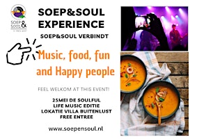 Imagen principal de Soep&Soul Experience Life Music editie Villa Buitenlust