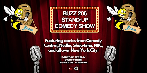 Buzz 206 Comedy Show primary image