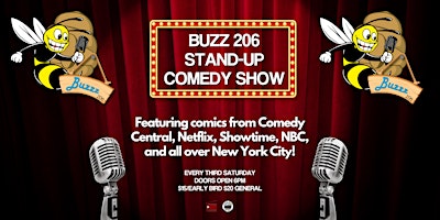 Primaire afbeelding van Buzz 206 Comedy Show 4/20