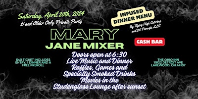 Imagem principal do evento Mary Jane Mixer:A Cannabis-Fueled Affair