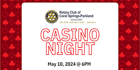 Casino Night with the Rotary Club of Coral Springs/Parkland