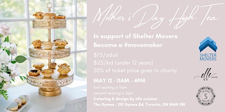 Mother's Day High Tea Charity Event