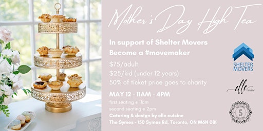 Primaire afbeelding van Mother's Day High Tea Charity Event