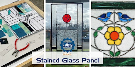 MAKE: Stained Glass Panel primary image