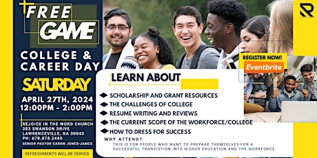 FREE GAME - College & Career Day