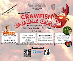 Hauptbild für 2nd  Annual Crawfish Cookoff