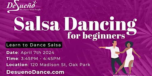 Primaire afbeelding van Beginner Salsa Dance Class