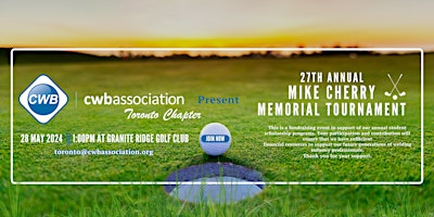 Imagem principal do evento 27th Annual Mike Cherry Memorial Golf Tournament