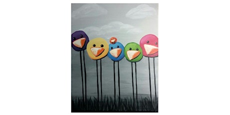 Have some fun with these "Silly birds" at Cool River, with this fun paint and sip painting event.