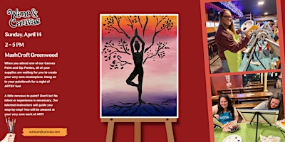 Imagen principal de Greenwood Painting Class – Rainbow Yoga