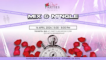 Imagem principal de Mix and Mingle w/ Speed Dating for the Coupled and Single! #nomoreswiping