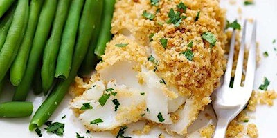 Hauptbild für Take Away - Baked Haddock with Butter-crumb Topping!!!