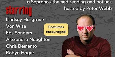 Imagem principal do evento A Sopranos-Themed Reading and Potluck