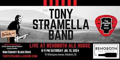 Tony Stramella Band Live at Rehoboth Ale House Downtown primary image