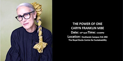 Immagine principale di THE POWER OF ONE - CARYN FRANKLIN MBE 