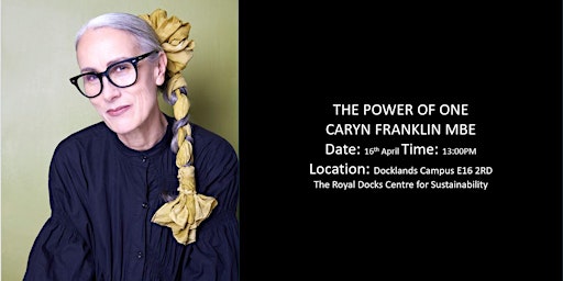 Immagine principale di THE POWER OF ONE - CARYN FRANKLIN MBE 