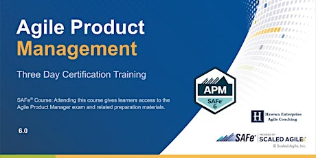 VIRTUAL ! Agile Product Management Certification Training
