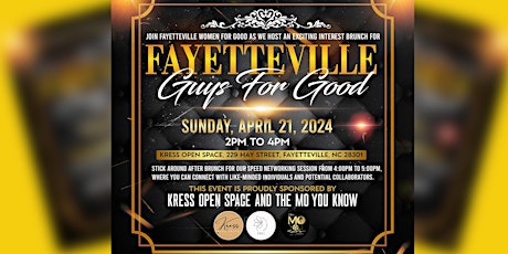 Fayetteville Guys for Good Brunch