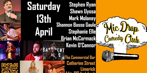 Image principale de Mic Drop Comedy - Saturday 13th April