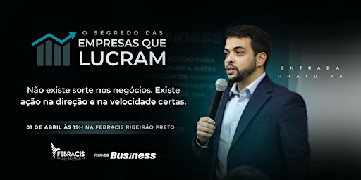 Imagem principal do evento O Segredo das Empresas que Lucram