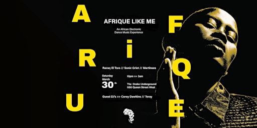 Imagem principal do evento Afrique Like Me