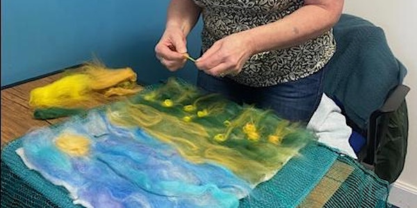 Felt Making pictures 'Paint with Wool'