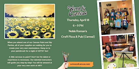 Carmel Paint Party – Sunflower Field