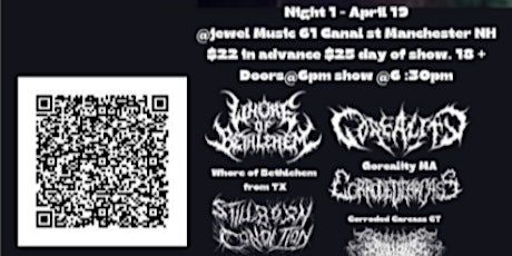 Come  kick off 420 weekend with some extreme metal.