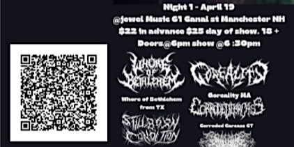 Hauptbild für Come  kick off 420 weekend with some extreme metal.