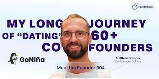 Imagem principal do evento Meet the Founder 004