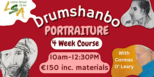 (D) Portraiture  4 Tue's 10am-12:30pm, Apr 9th,16th, 23rd & 30th primary image