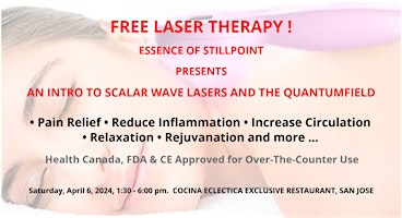 FREE LASER THERAPY   -  ESSENCE OF STILLPOINT primary image