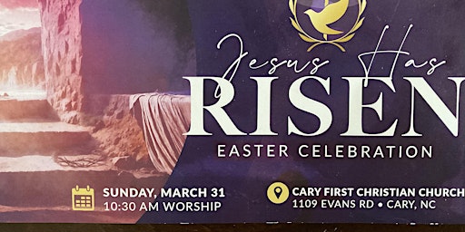 Imagem principal do evento Jesus Has Risen Easter Celebration