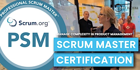 Hauptbild für Professional Scrum Master certification (PSM I) (Virtual)