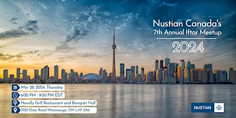 Nustian Canada's 7th Annual Iftar Meetup - 2024