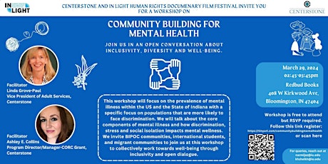 Community building for Mental Health