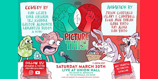 Imagen principal de Picture This!: Live Animated Comedy