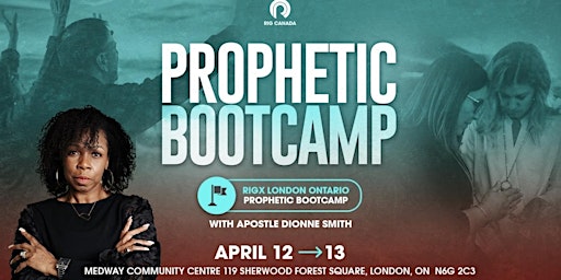 Primaire afbeelding van RIG X London Prophetic Bootcamp