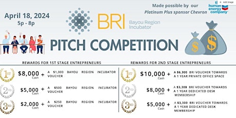 Bayou Region Pitch Night 2024