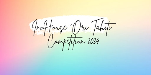 SPECTATOR Tickets for In-House ‘Ori Tahiti Competition 2024 (FREE)  primärbild