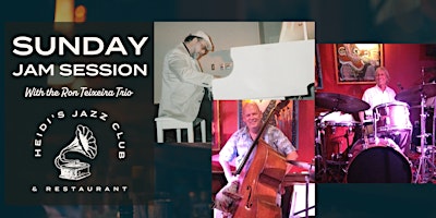 Imagem principal do evento Sunday Jam Session with the Ron Teixeira Trio