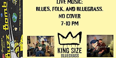 Imagen principal de King Size Bluegrass at Buzz Bomb Brewing