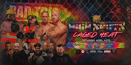 Primaire afbeelding van POW! Pro Wrestling Presents "High Spots: Caged Heat"!