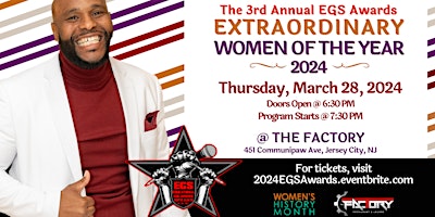 Hauptbild für The 3rd Annual EGS Awards: EXTRAORDINARY WOMEN OF THE YEAR 2024