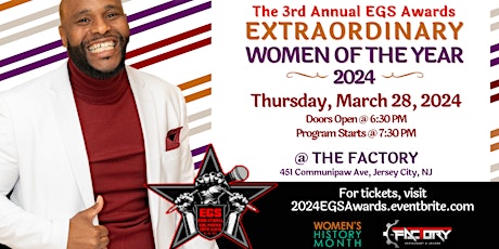 The 3rd Annual EGS Awards: EXTRAORDINARY WOMEN OF THE YEAR 2024