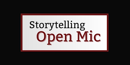 Image principale de Storytelling Open Mic