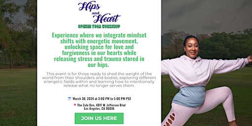 Imagem principal de Hips and Heart Opener Yoga Workshop